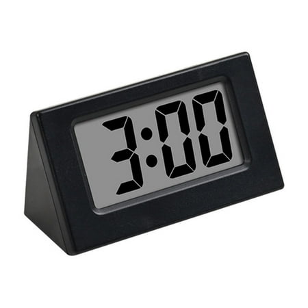 Digital Alarm Clock, Battery Operated with Lcd Display Volume Adjustable for Bedrooms Heavy Sleepers Kids Travel Bathroom Desk Smart Clock